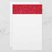 Cranberries Festivals Red Briefpapier (Vorne/Hinten)