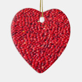 Cranberries Festivals Red Keramik Ornament (Rechts)