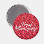 Cranberries Festivals Red Magnet (Vorderseite/Rückseite)