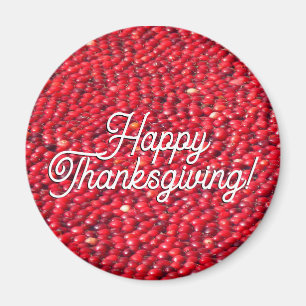 Cranberries Festivals Red Magnet