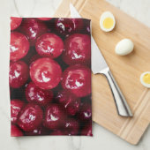 Cranberries Geschirrtuch (Viertel Falte)