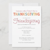 Cranberries ohne Vodka Freundliches Abendessen Einladung (Vorderseite)