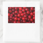 Cranberries Rechteckiger Aufkleber (Tasche)