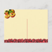 Cranberry and Peach Relish - Rezept Postkarte (Rückseite)