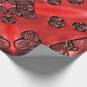 Cranberry Basar Geschenkpapier (Ecke)