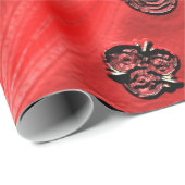 Cranberry Basar Geschenkpapier (Rolleneckpunkt)
