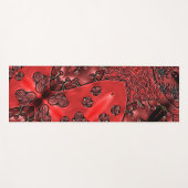 Cranberry-Basar Yogamatte (Vorderseite (Horizontal))