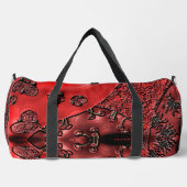 Cranberry Bazaar  Duffle Bag (Vorderseite)