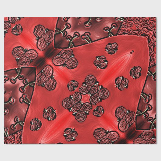 Cranberry Bazaar Geschenkpapier (Flach)