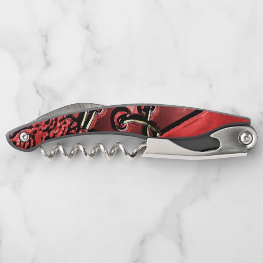 Cranberry Bazaar Kellnermesser (Rückseite)