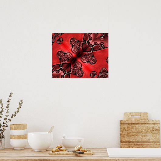 Cranberry Bazaar  Poster (Küche)