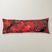 Cranberry Bazaar Seitenschläferkissen (Rückseite)