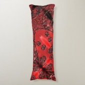 Cranberry Bazaar Seitenschläferkissen (Vorderseite Vertikal)