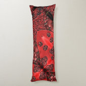 Cranberry Bazaar Seitenschläferkissen (Rückseite (Vertikal))