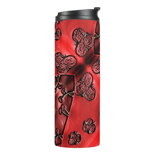 Cranberry Bazaar Thermosbecher (Nach links gedreht)