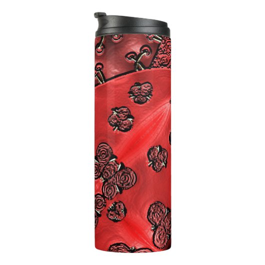 Cranberry Bazaar Thermosbecher (Nach rechts gedreht)