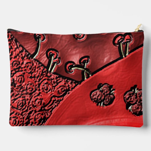 Cranberry Bazaar Zubehörtasche (Rückseite)