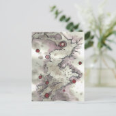 Cranberry Bog Tea Kreatur 003 Postkarte (Stehend Vorderseite)