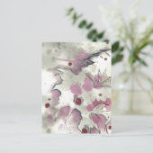 Cranberry Bog Tea Kreatur 005 Postkarte (Stehend Vorderseite)