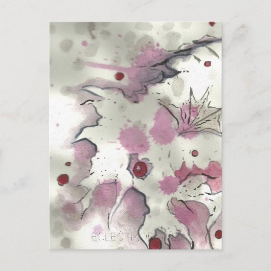 Cranberry Bog Tea Kreatur 005 Postkarte (Vorderseite)