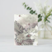 Cranberry Bog Tea Kreatur 007 Postkarte (Stehend Vorderseite)