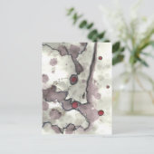 Cranberry Bog Tea Kreatur 009 Postkarte (Stehend Vorderseite)