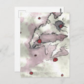 Cranberry Bog Tea Kreatur 010 Postkarte (Vorne/Hinten)