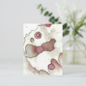 Cranberry Bog Tea Kreatur 02 Postkarte (Stehend Vorderseite)