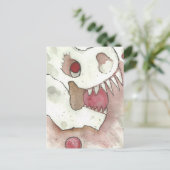 Cranberry Bog Tea Kreatur 04 Postkarte (Stehend Vorderseite)