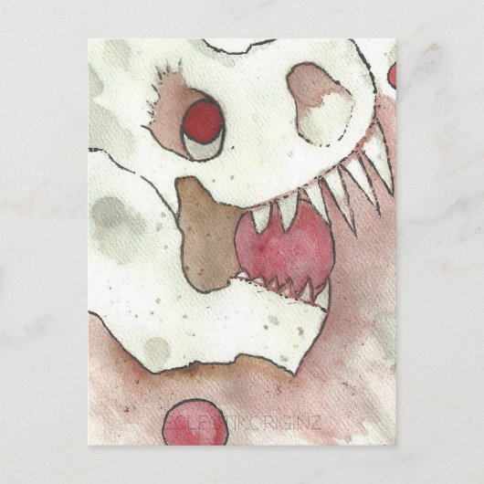 Cranberry Bog Tea Kreatur 04 Postkarte (Vorderseite)