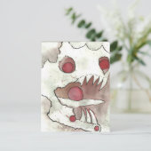 Cranberry Bog Tea Kreatur 05 Postkarte (Stehend Vorderseite)