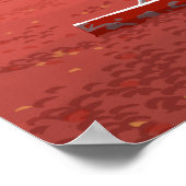 Cranberry Bogs Harvest - Bandon, Oregon Poster (Ecke)