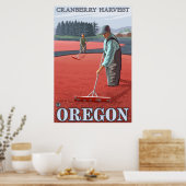 Cranberry Bogs Harvest Poster (Küche)