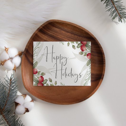 Cranberry Cranberry Business Weihnachtskarte