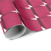 Cranberry Cubes Geschenkpapier (Rolleneckpunkt)