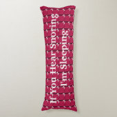 Cranberry Cubes Seitenschläferkissen (Vorderseite Vertikal)