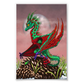 Cranberry Dragon 4x6 Print Fotodruck