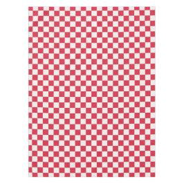 Cranberry fizz checkerboard pattern tischdecke