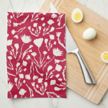 Cranberry Floral for Kitchen Gift