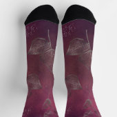 Cranberry für Männer Socken (Oben)