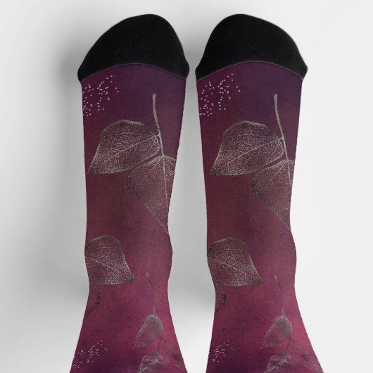 Cranberry für Männer Socken (Oben)