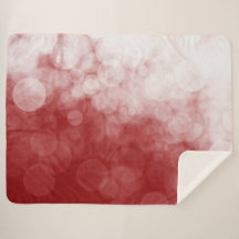 Cranberry Gepunktet - Sherpa Blanket