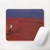 Cranberry Harvest, Middleboro, MA, USA Mousepad (Mit Mouse)