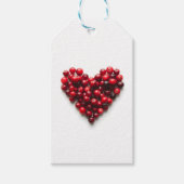Cranberry Heart Geschenkanhänger (Vorderseite)