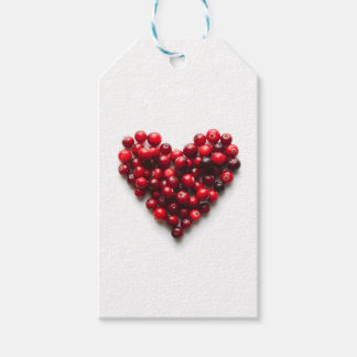 Cranberry Heart Geschenkanhänger