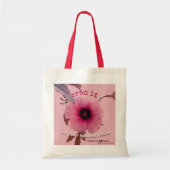 Cranberry Hibiskus Tasche (Vorne)