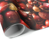 Cranberry im Licht Geschenkpapier (Rolleneckpunkt)