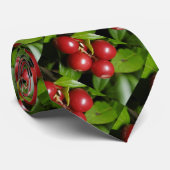 Cranberry Krawatte (Gerollt)