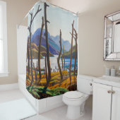 Cranberry Lake | Franklin Carmichael | Duschvorhang (Beispiel)