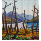 Cranberry Lake | Franklin Carmichael | Duschvorhang (Vorderseite)